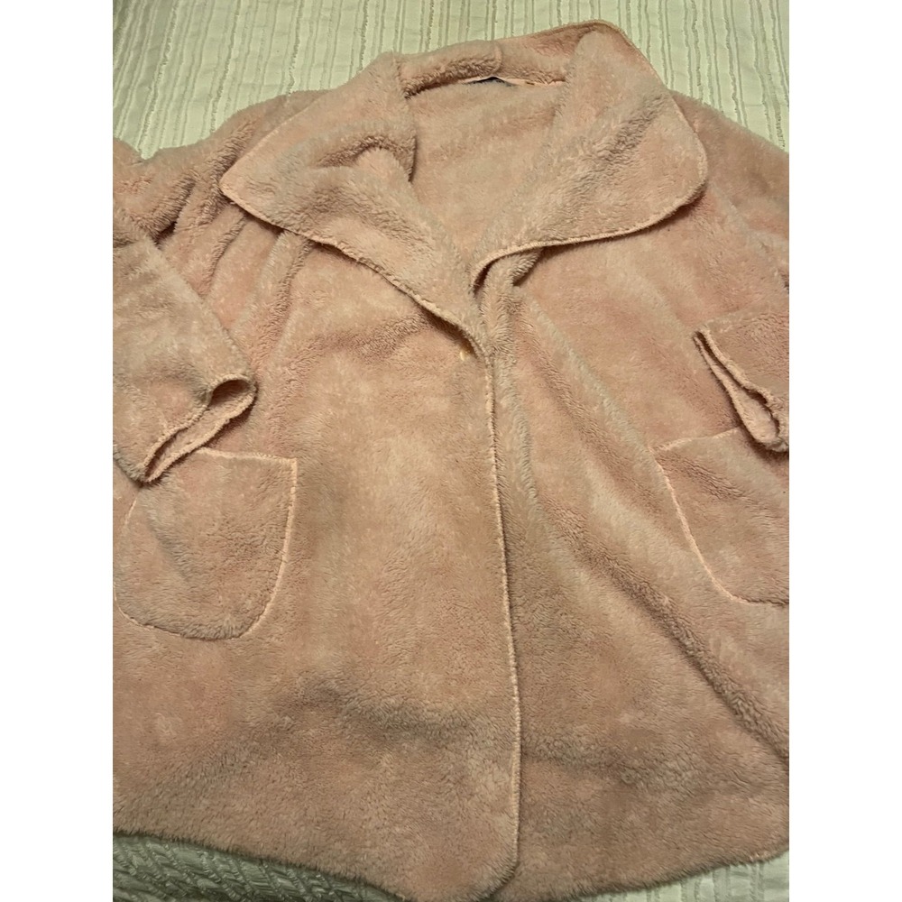 Hugs From Soft Surroundings Hug-Me Cardi Cardigan Sweater Pockets One Size